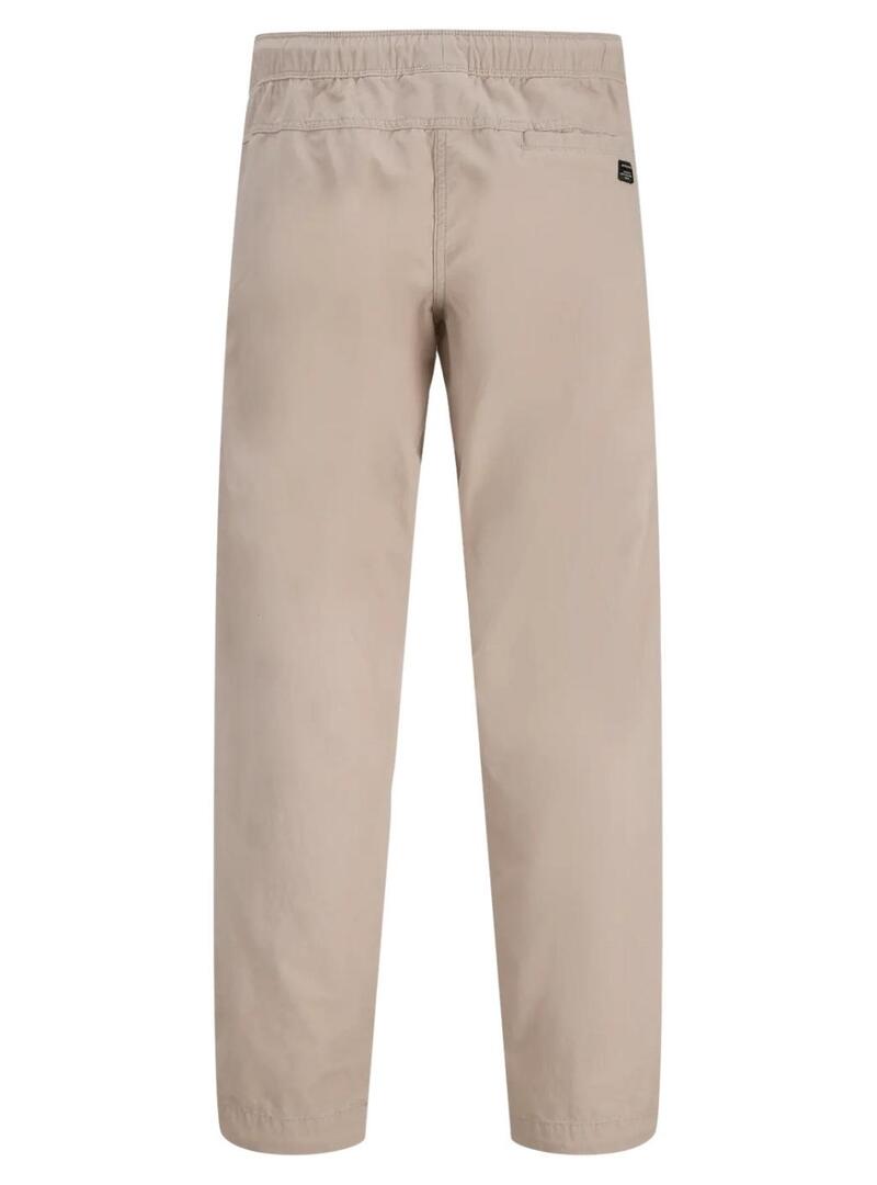 Pantaloni Jack and Jones Kane beige per uomo