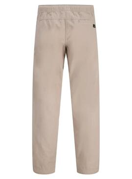 Pantaloni Jack and Jones Kane beige per uomo