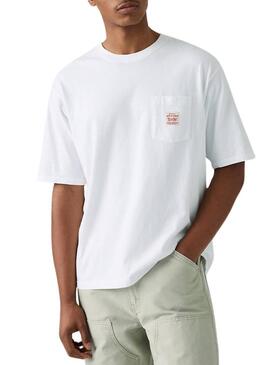 Maglietta Levis Worker bianca per uomo