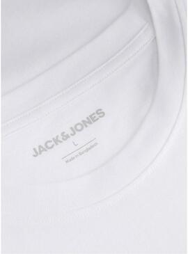 Maglietta Jack and Jones Rain bianca per uomo