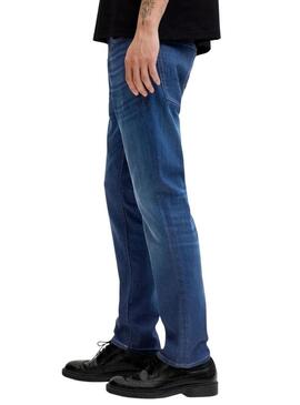 Jeans Jack and Jones Clark denim medio per uomo