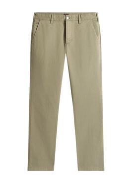 Pantaloni Tommy Jeans Scanton verde chino per uomo