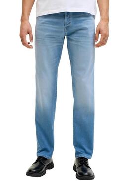 Pantaloni in denim chiari Jack and Jones Mike per uomo.