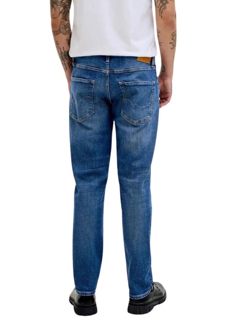 Pantaloni di jeans Jack and Jones Clark blu per uomo