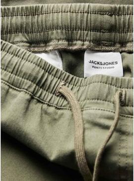 Pantaloni cargo Jack and Jones Kane Dylan verdi per uomo.