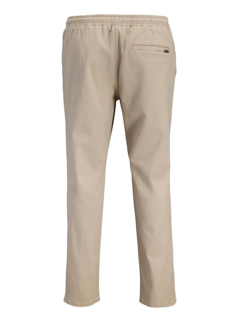 Pantaloni Jack and Jones Stace Dylan beige per uomo