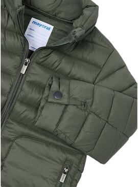 Giacca imbottita verde Mayoral per bambino