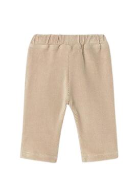 Pantalone Mayoral in velluto a coste beige per bambino