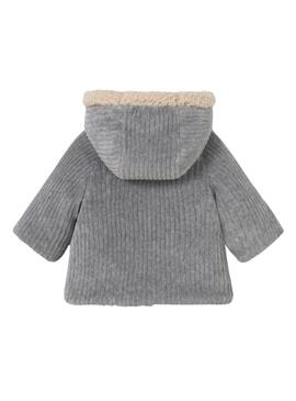 Cappotto Mayoral reversibile grigio e beige per bambini