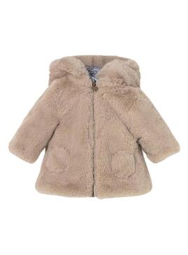 Giaccone reversibile Mayoral stampa animalier blu per bambini