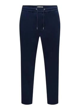 Pantaloni Only and Sons Onscam blu scuro per uomo
