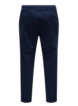 Pantaloni Only and Sons Onscam blu scuro per uomo