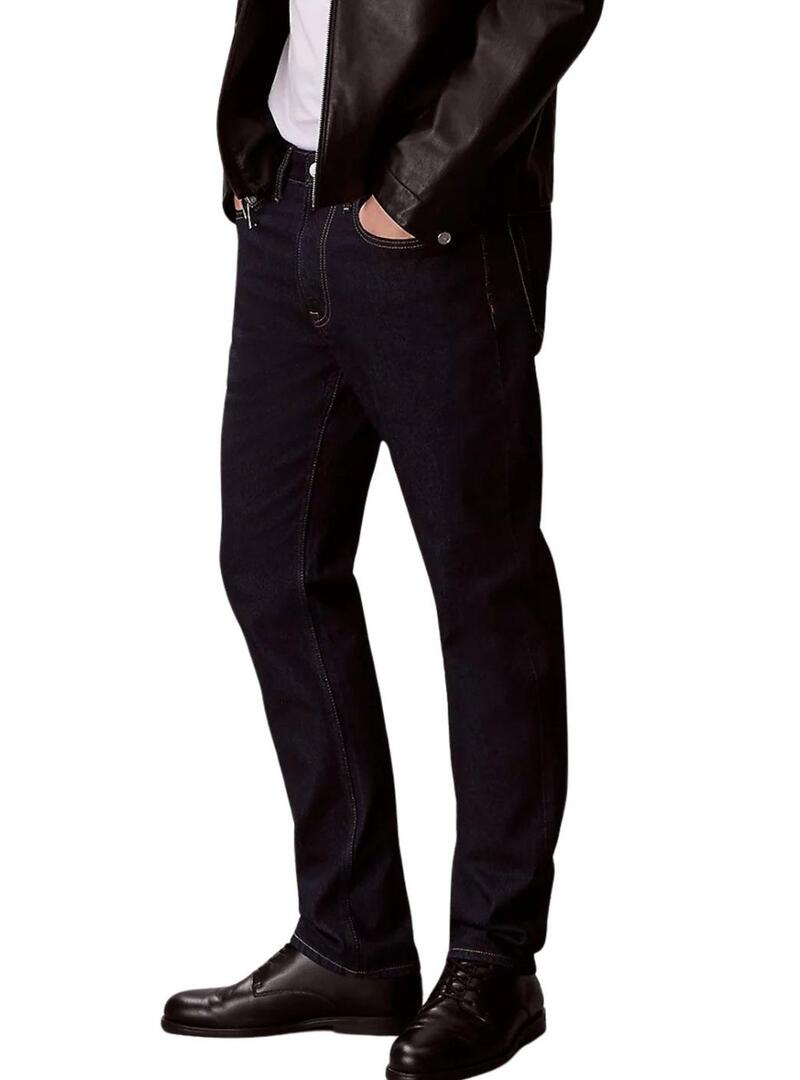 Pantaloni in denim Calvin Klein Jeans secchi per uomo