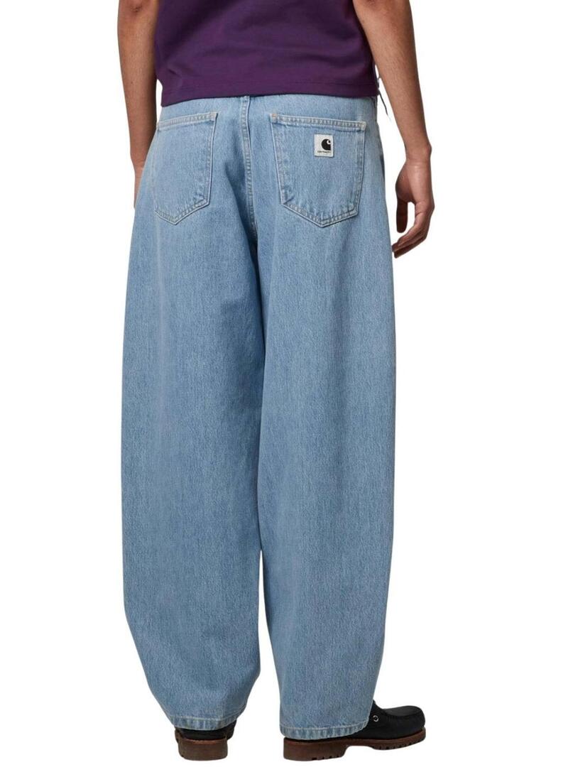 Pantaloni in denim chiaro Carhartt Brandon per donna.