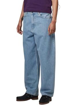 Pantaloni in denim chiaro Carhartt Brandon per donna.