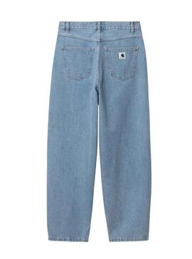 Pantaloni in denim chiaro Carhartt Brandon per donna.