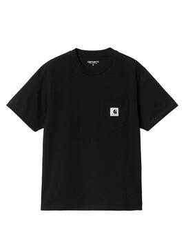 Maglietta Carhartt Pocket nera per donna