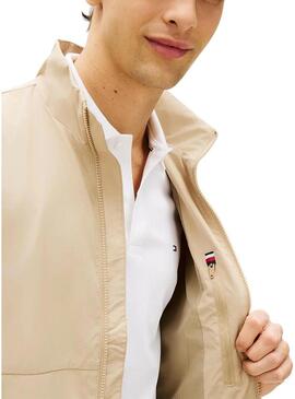 Giacca Tommy Hilfiger Branded beige per uomo
