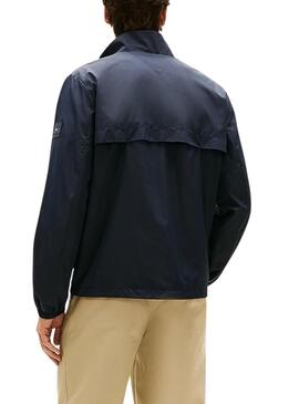 Giacca Tommy Hilfiger Branded blu scuro per uomo