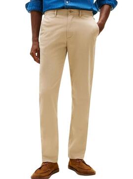 Pantaloni Tommy Hilfiger Denton beige per uomo