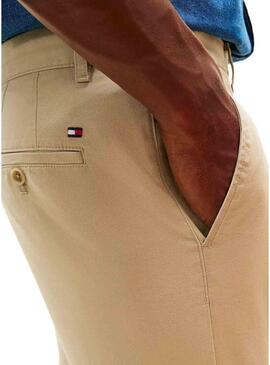Pantaloni Tommy Hilfiger Denton beige per uomo