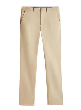 Pantaloni Tommy Hilfiger Denton beige per uomo
