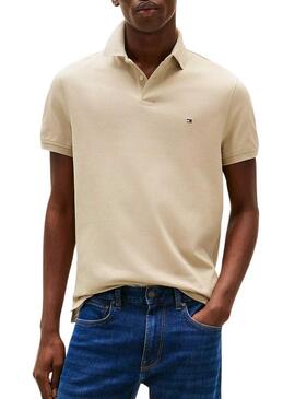 Polo Tommy Hilfiger 1985 beige per uomo