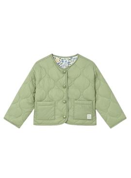 Giubbotto Mayoral reversibile verde per neonato