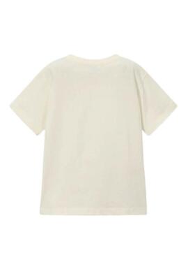 Maglietta Mayoral Robot beige per bambino.