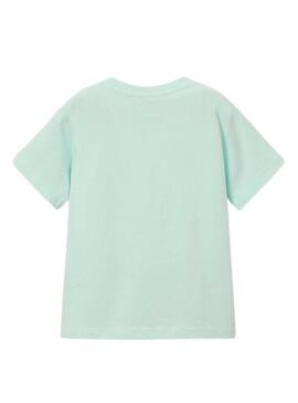 Maglietta Mayoral Vespa turchese per bambino