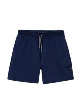 Bermuda Mayoral blu navy abbinata per bambino