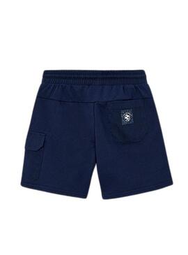 Bermuda Mayoral blu navy abbinata per bambino