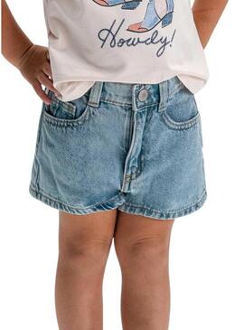 Short in denim Mayoral semplice per ragazze