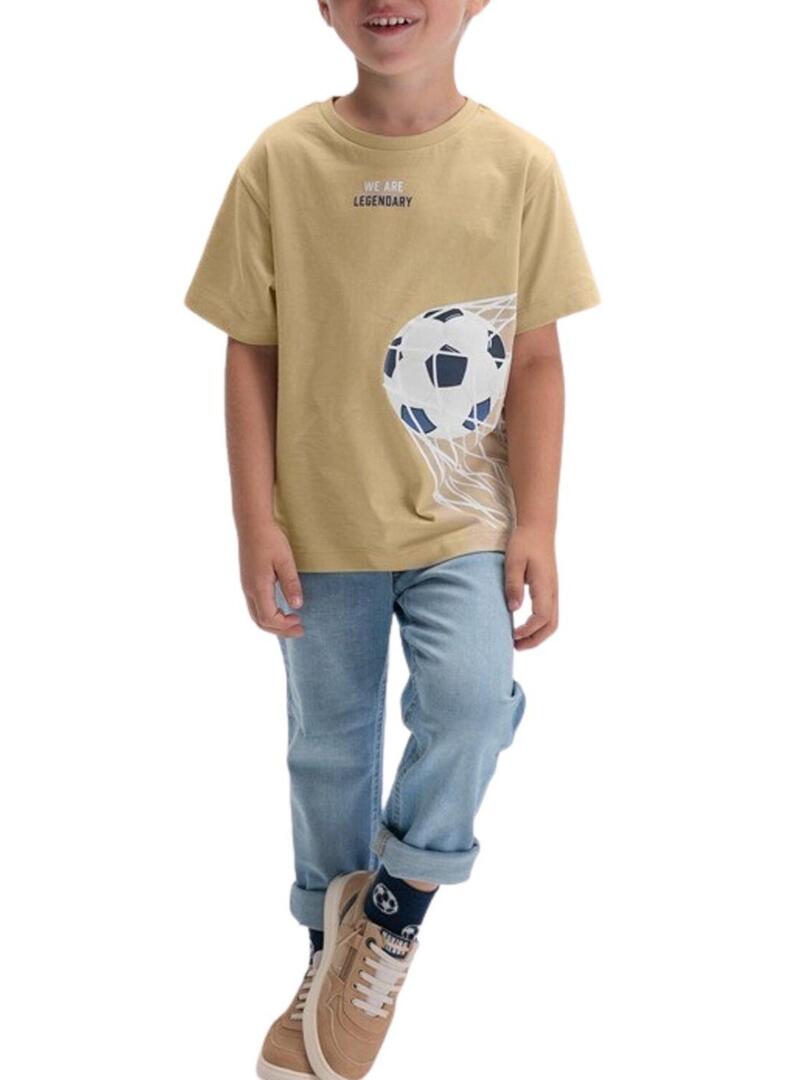 Maglietta Mayoral Legendary cammello per bambino