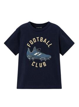 Maglietta Mayoral Football Club blu marino per bambino