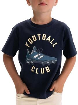 Maglietta Mayoral Football Club blu marino per bambino