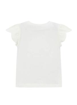 Maglietta Mayoral borsa bianca per ragazza