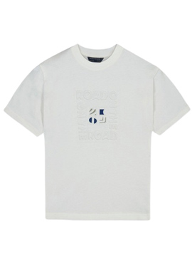 Maglietta Mayoral On The Road bianca per bambino