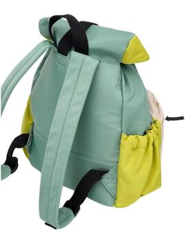 Zaino Mayoral con chiusura a patta verde per bambino e bambina