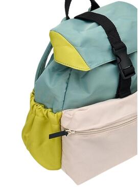 Zaino Mayoral con chiusura a patta verde per bambino e bambina