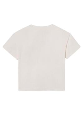 Maglietta Mayoral rodeo bianca per bambina