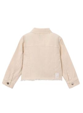 Giacca Mayoral beige per bambina
