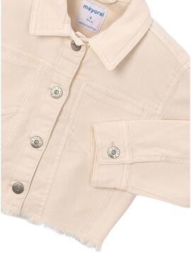 Giacca Mayoral beige per bambina