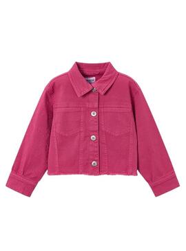 Giubbotto Mayoral fucsia per ragazza.