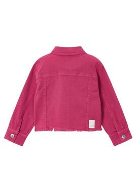 Giubbotto Mayoral fucsia per ragazza.