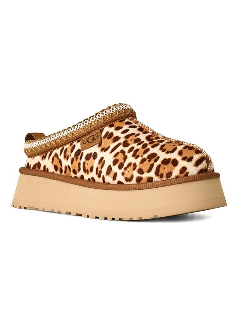 Zoccoli UGG Tazz stampa animale di leopardo per donna