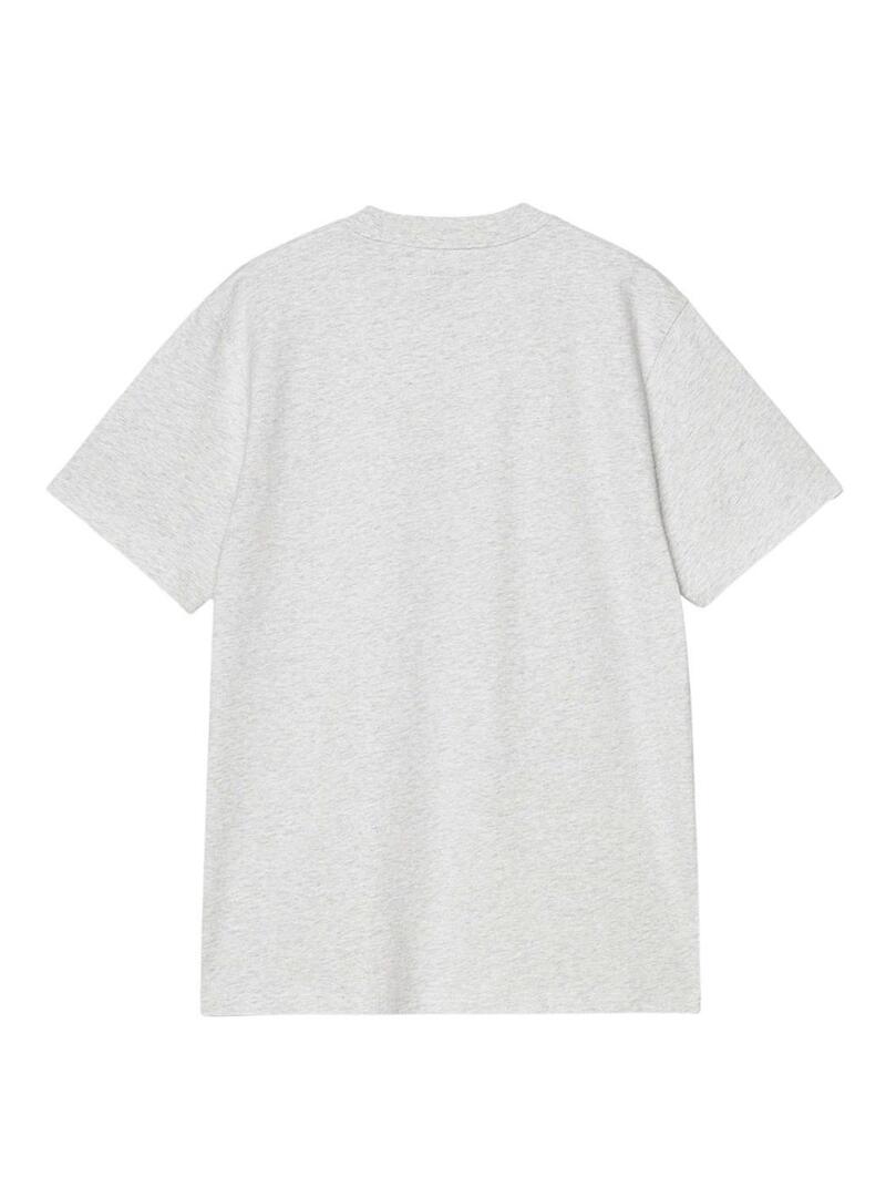 Maglietta Carhartt Script grigia per uomo