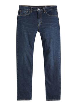 Pantaloni in jeans Levis 502 taper scuro per uomo.
