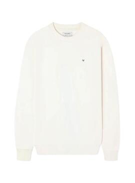 Felpa Silbon Club Saint Tropez beige per uomo