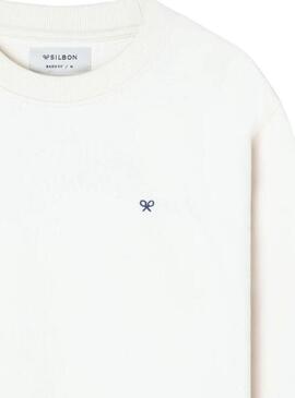 Felpa Silbon Club Saint Tropez beige per uomo